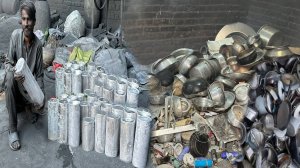 Невероятный процесс переработки Использованных Кухонных Горшков и производства Алюминиевых Брусков