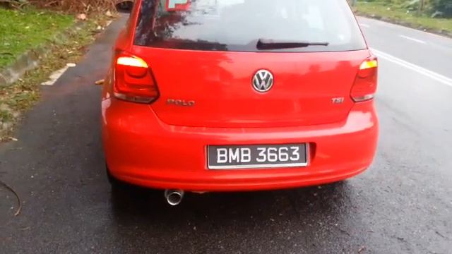 Polo 6R 1.2 TSI 105+hp DSG Fart Muffler Delete Exhaust System смотреть онлайн
