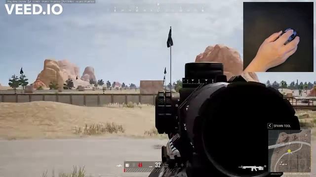 PUBG MK12 Prone Spray Practice смотреть онлайн