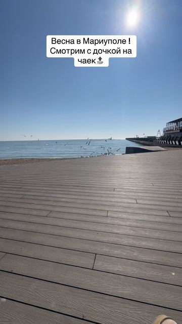 В МАРИУПОЛЕ ВЕСНА! ВМЕСТЕ С НОВОЙ РОССИЯНКОЙ НАСЛАЖДАЕМСЯ МОРЕМ И ЧАЙКАМИ! смотреть онлайн