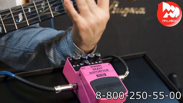 Гитарный эффект BEHRINGER HD300 HEAVY DISTORTION смотреть онлайн