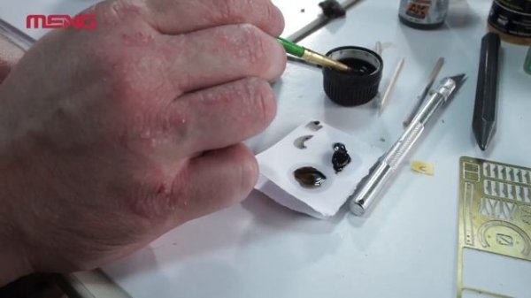 MENG TS-017 German A7V Tank (Krupp) Build Guidance Video