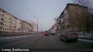 Едем по Екатеринбургу, март 2025 года