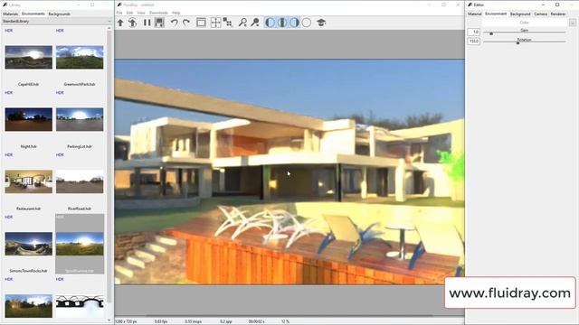 SketchUp Exterior Rendering with FluidRay смотреть онлайн