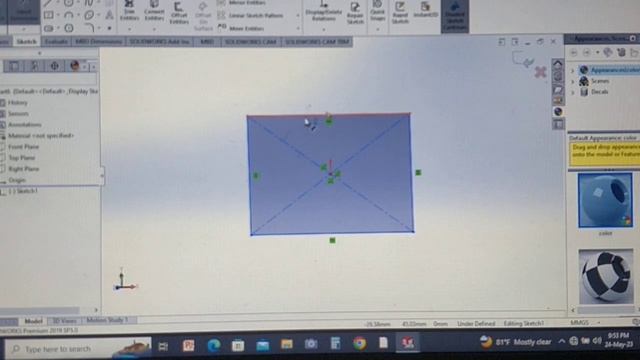 How to Set Smart Dimension in Solidworks-2019 смотреть онлайн
