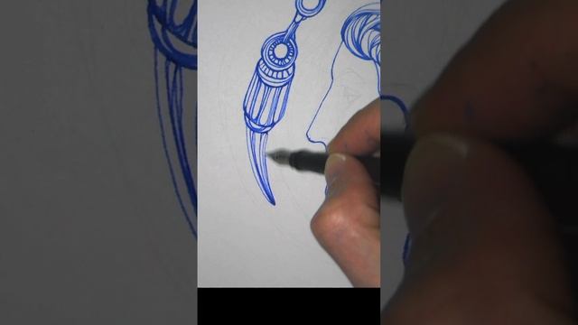Учусь рисовать перьевой ручкой смотреть онлайн