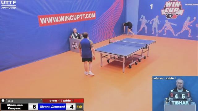 Абальмаз Спартак Шукин Дмитрий Восток 1 WINCUP 16.04.21 Прямая трансляция Зал1