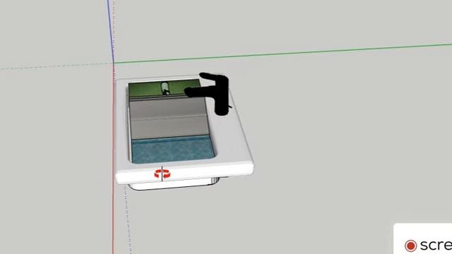 SketchUp kitchen sink OWC смотреть онлайн