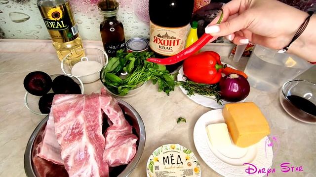 Потрясающие вкусные ребра BBQ, 2 варианта смотреть онлайн