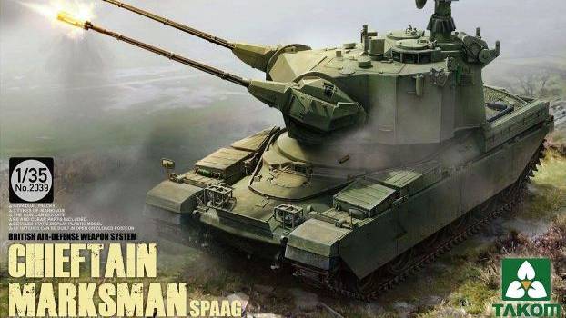 Распаковка Takom 1/35 2039 British Air-defense Weapon system смотреть онлайн