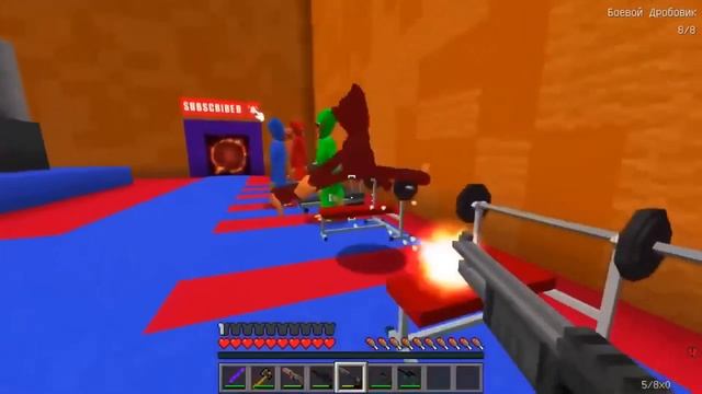 ВЫБЕРИ ПРАВИЛЬНЫЙ ПРОХОД В СТЕНЕ СОНИК МИНЬОН В МАЙНКРАФТ