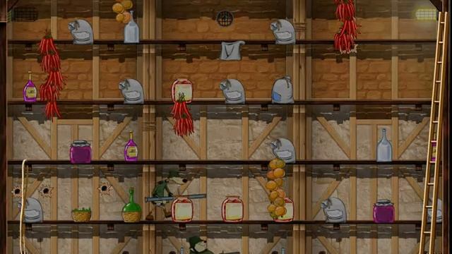 Лазерный тир «Переполох в кладовой» смотреть онлайн