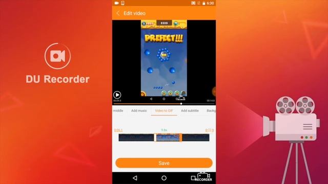How to convert video to GIF with DU Recorder смотреть онлайн