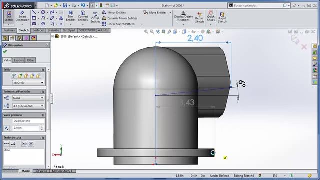 Tutorial SOLIDWORKS en español "Model Mania 2000" смотреть онлайн