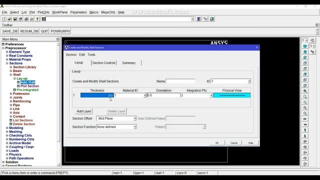 Introduction to composite material analysis in Ansys APDL смотреть онлайн