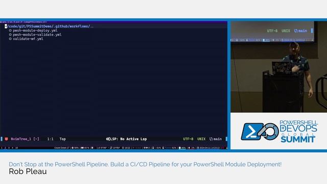 Don’t Stop At The PowerShell Pipeline. Build A CI/CD Pipeline For Your PowerShell... By Rob Pleau