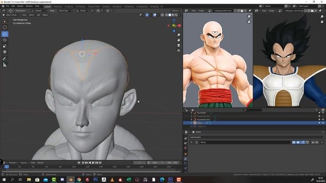 VEGETA (SPEED SCULPT BLENDER 2.83) смотреть онлайн