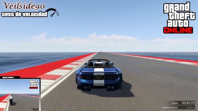 GTA 5 Online: Bravado Banshee 900R en el nuevo test de velocidad (5 Kms) смотреть онлайн