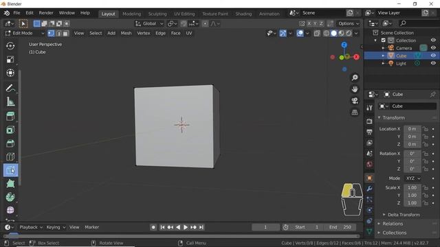 Part 11 - Knife and Bevel tool | Blender Beginners Course in Hindi смотреть онлайн