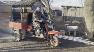 Первый запуск мотороллера из гаража за 60 тыс.