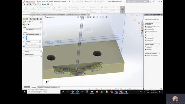 SolidWorks CAM - Mordazas Suaves смотреть онлайн