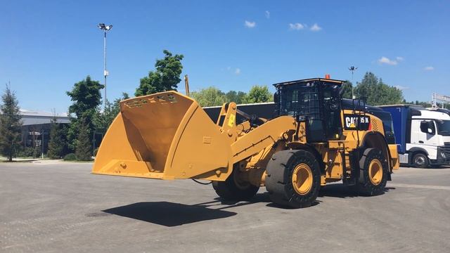 CAT 950 wheel loader смотреть онлайн