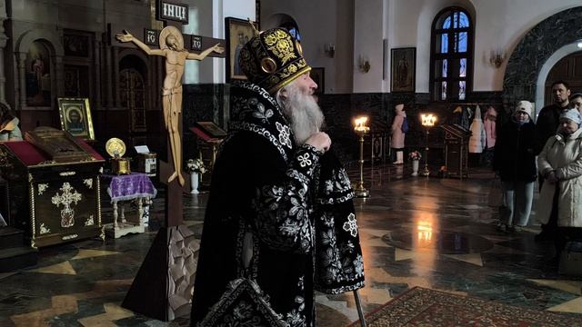 Проповедь митрополита Иоанна на первой пассии Великого поста смотреть онлайн