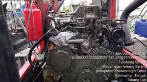 Yanmar 4TNV98T first running after rebuild