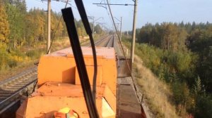 Покатушки на мотовозе по Октяборьской ж.д.
