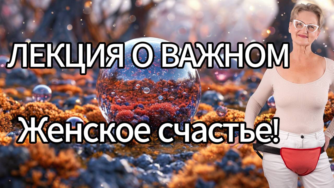 Лекция о важном. Женское счастье! смотреть онлайн