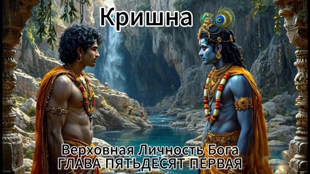 Кришна Верховная Личность Бога. ГЛАВА ПЯТЬДЕСЯТ ПЕРВАЯ. Освобождение Мучукунды. смотреть онлайн