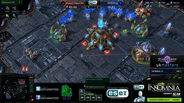 [T] Sting vs [P] HasuObs - ESET UK Masters Season 1 Grand Finals Game 3 of 3 смотреть онлайн