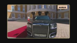 Самая секретная и дорогая машина России, бронелимузин Путина Aurus Senat Limousine
