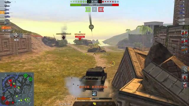 【天秤星🌟】World of Tanks Blitz ISU-130 真是祖國神奇裝甲保佑 смотреть онлайн