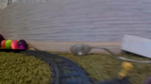 Лего поезда едут по ОГРОМНОЙ дороге с двумя поездами