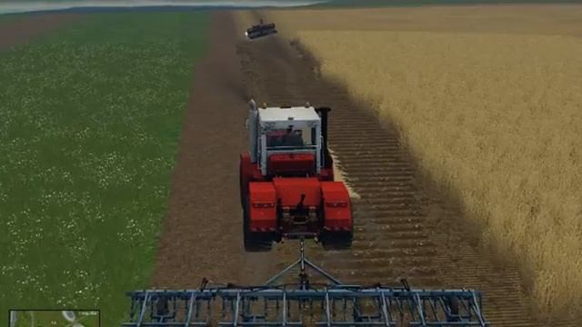 Обзор мода К 744р3 для Farming Simulator 2015 смотреть онлайн