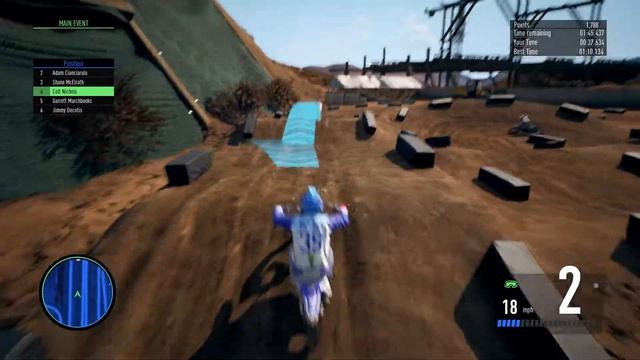 Monster Energy Supercross:The Official Videogame 3 - Colt Nichols - Gameplay (ПК) смотреть онлайн