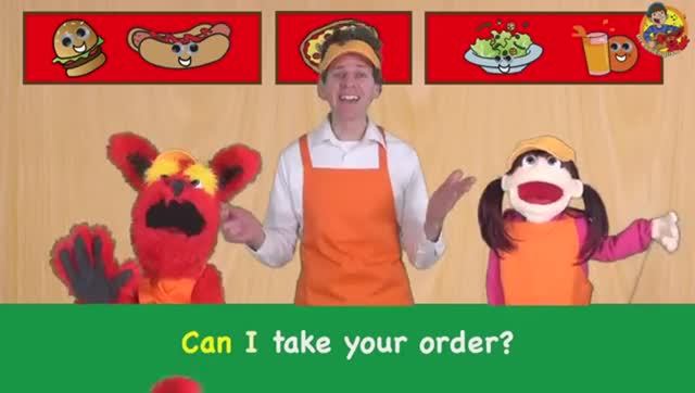 Английский для детей The Food Song смотреть онлайн