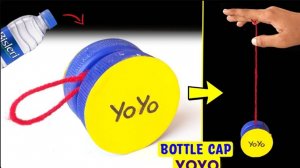 Йо  йо из бутылочных крышек.
