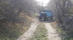 Возим навоз Зил 4331