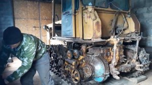 Трактор ДТ-75. Разбор.