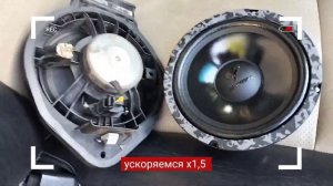 Замена штатной акустики в Chevrolet Cruze на DL Audio Anaconda 165 Comp