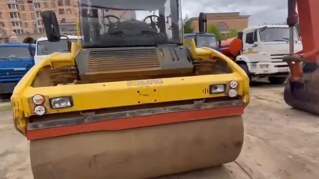 Sale! Дорожный каток тандемный Bomag BW202 AD-4 смотреть онлайн