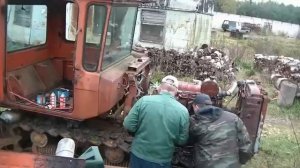 Первый запуск ДТ 75 после нескольких лет простоя