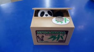 Копилка Панда воришка