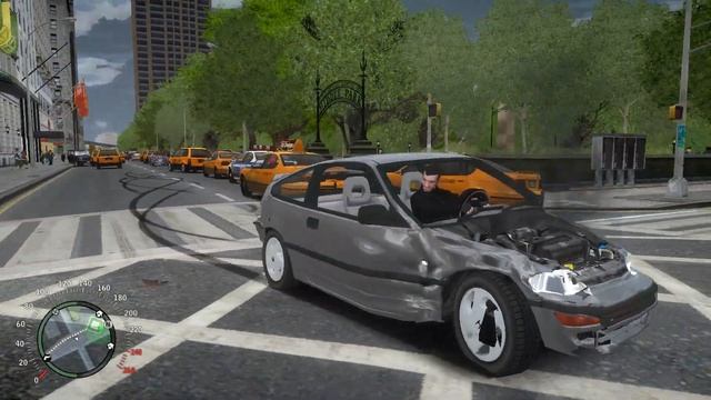 GTA 4 Crash Testing Real Car Mods Ep.28 смотреть онлайн