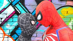 Человек Паук против Черного Человека Паука. Танцевальный батл.