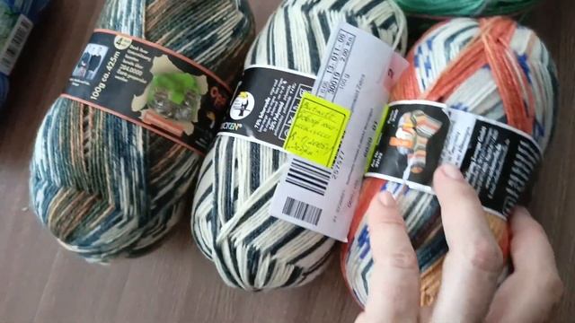 Моя коллекция пряжи #opal серии Regenwald 💕 смотреть онлайн