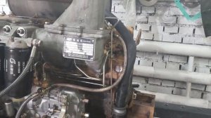 Двигатель ючай YC6B125 второй день обкатки