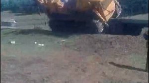 Падение с трала .Неудачная погрузка на трал. Падает и поднимает